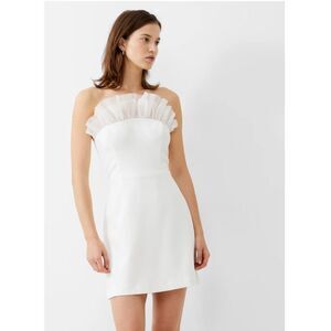 FRENCH CONNECTION Whisper Organza Strapless Dress Size 10